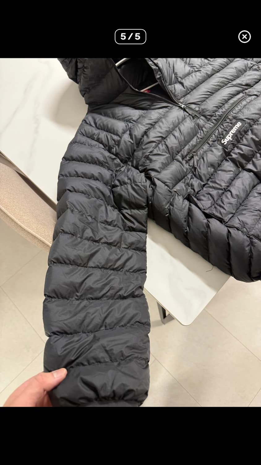 Supreme 마이크로다운 패딩 m 상품이미지6