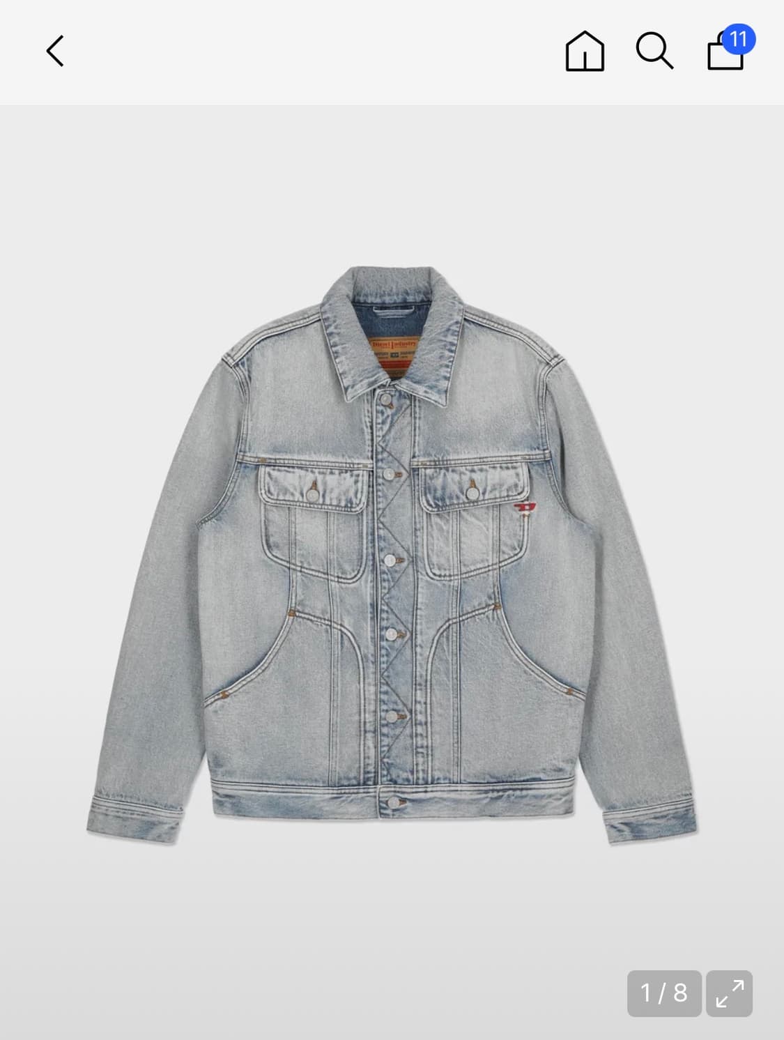 디젤 청자켓 상품이미지1