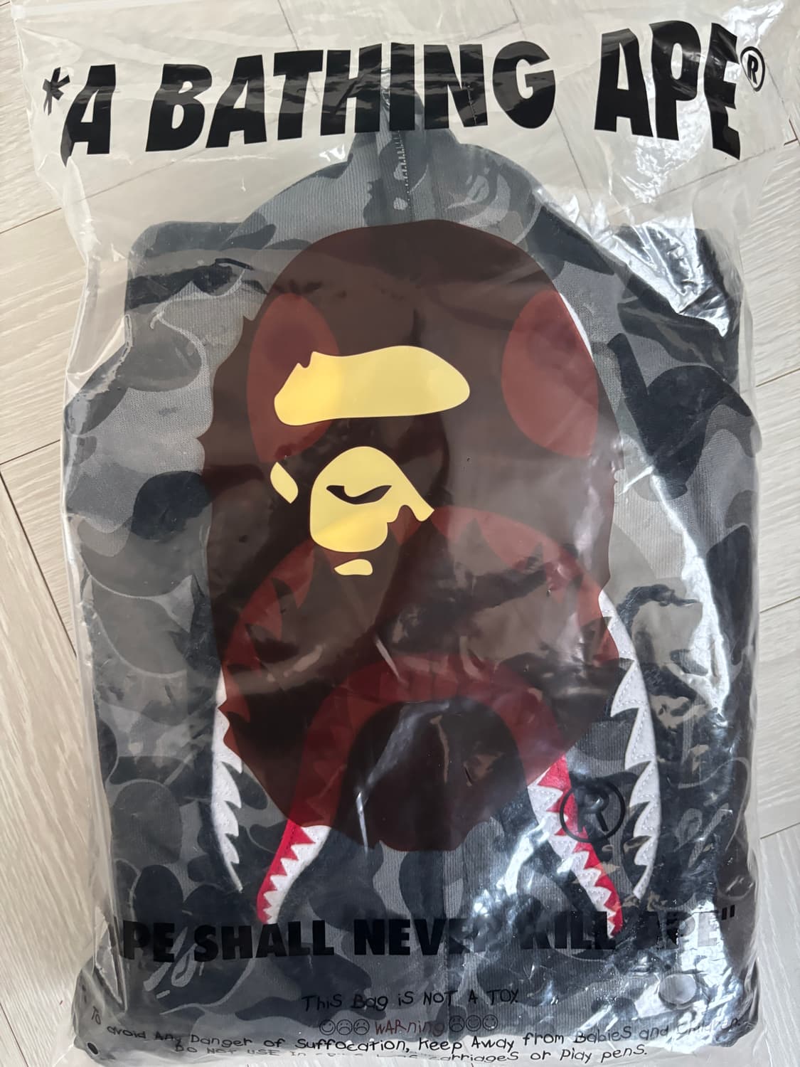 베이프 샤크후드 흑계 상품이미지2