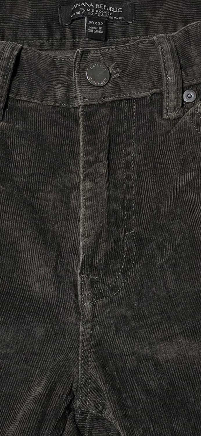 바나나 리퍼블릭 다크 브라운 코듀로이 바지 29x32 상품이미지5