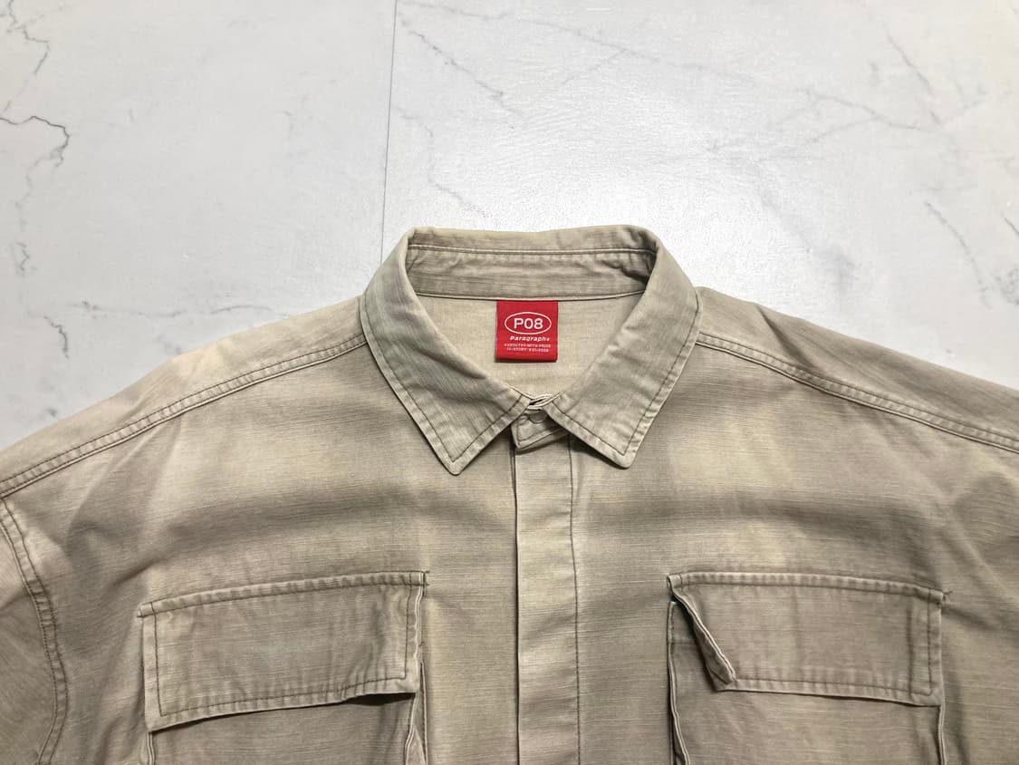 파라그래프 x NIHOW 스카치 오버핏 셔츠 자켓 110~ 상품이미지3