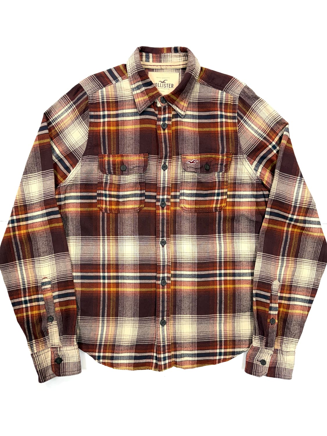 Hollister 헤비 플란넬 체크 셔츠 상품이미지1