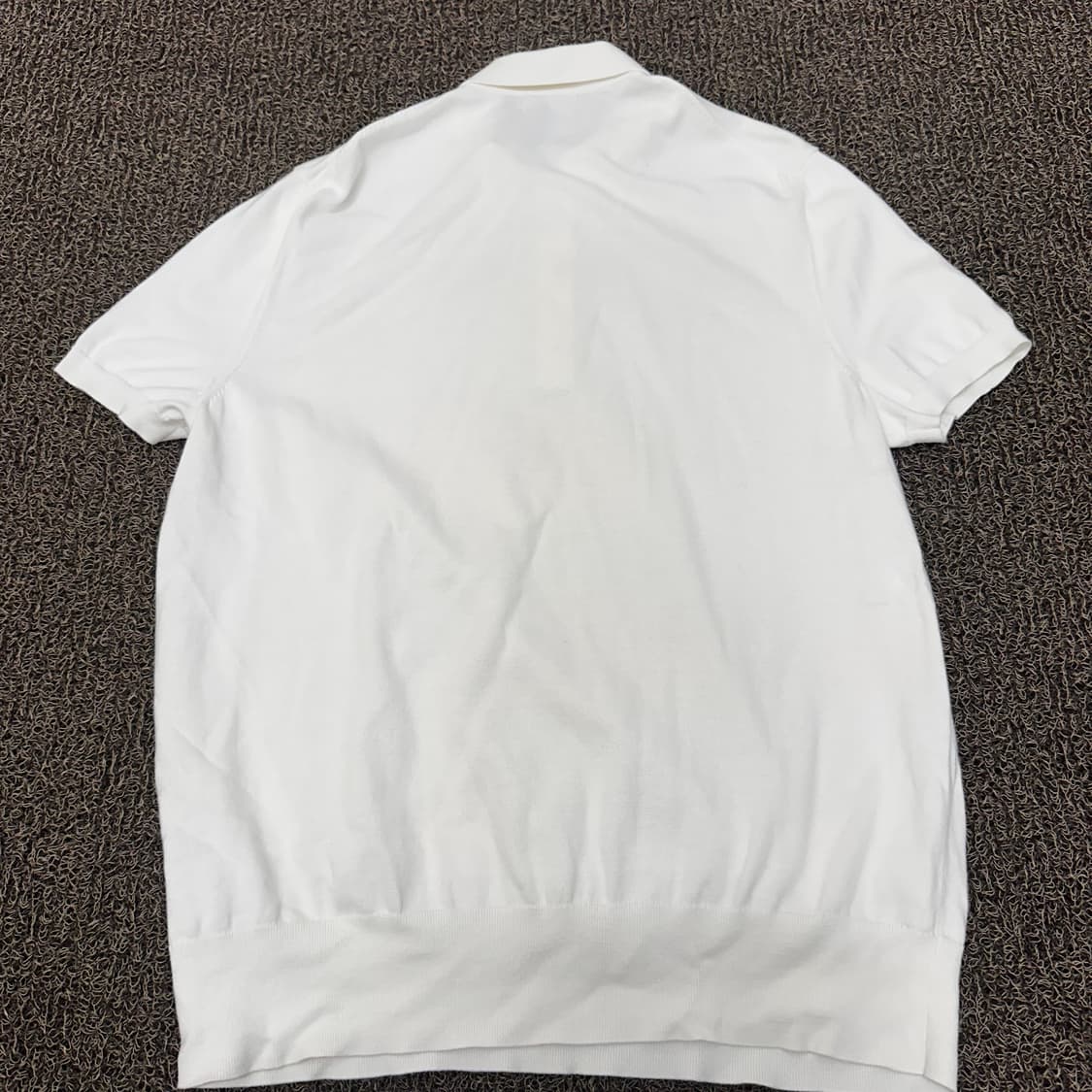 브룩스브라더스 부들부들한 니트 반팔티셔츠 화이트 L 상품이미지5