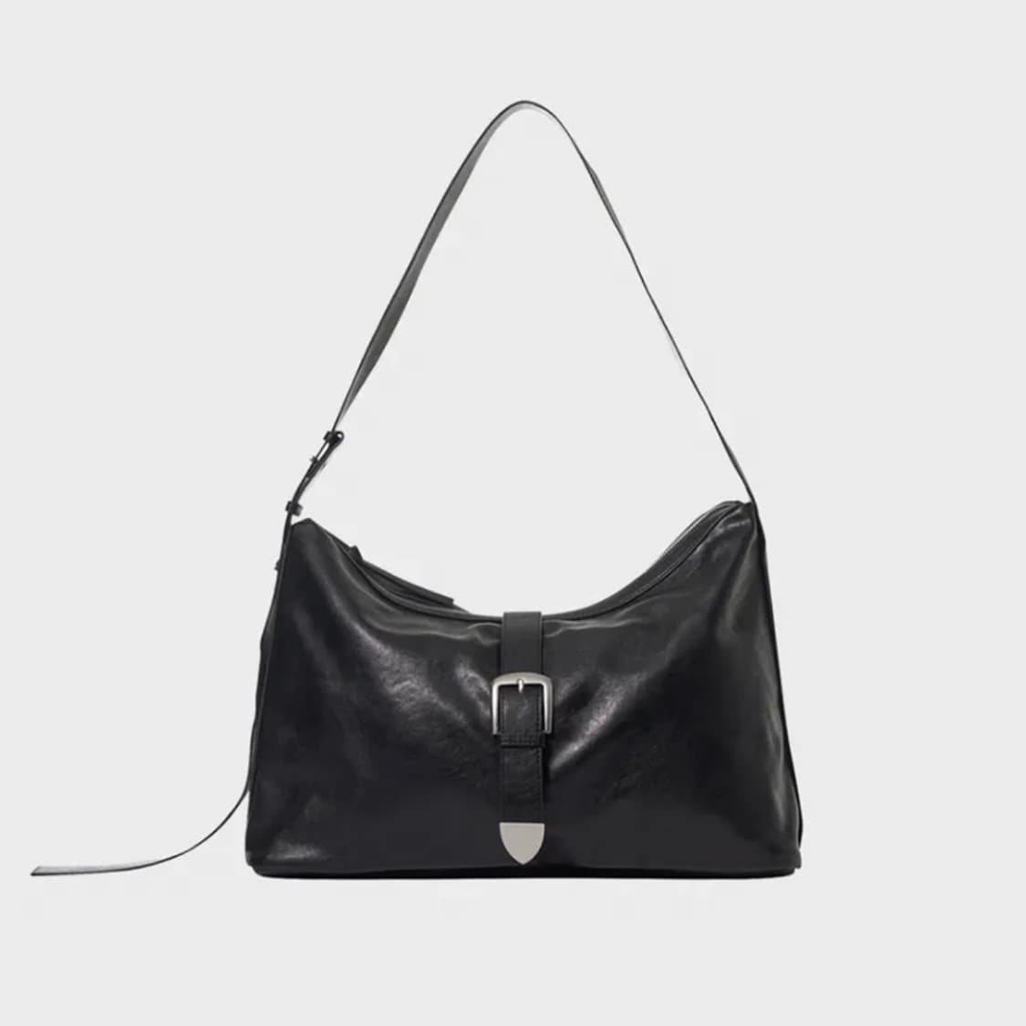 두마로 에릭 크로스백 블랙 레더 [새상품] 상품이미지1