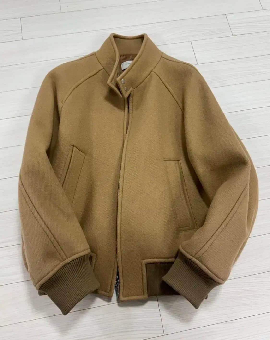 애프터프레이 리가즈 해링턴 블루종 모카 상품이미지4