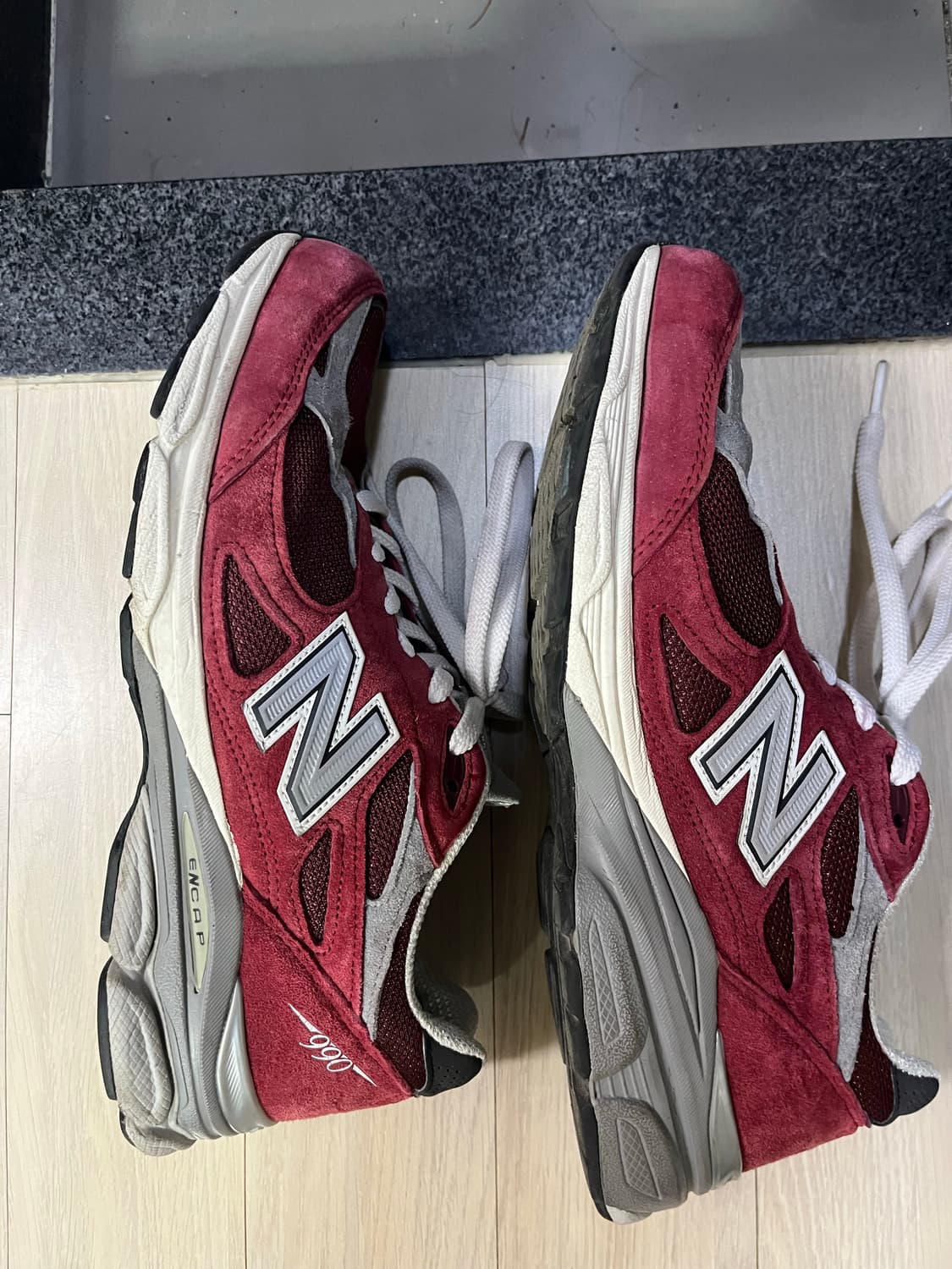 뉴발란스 990v3 스칼렛마블헤드 280 판매 상품이미지1