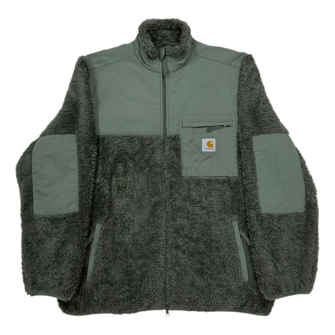 칼하트 WIP 잭슨 스웻 플리스 후리스 자켓 카키 그린 XL 상품이미지1