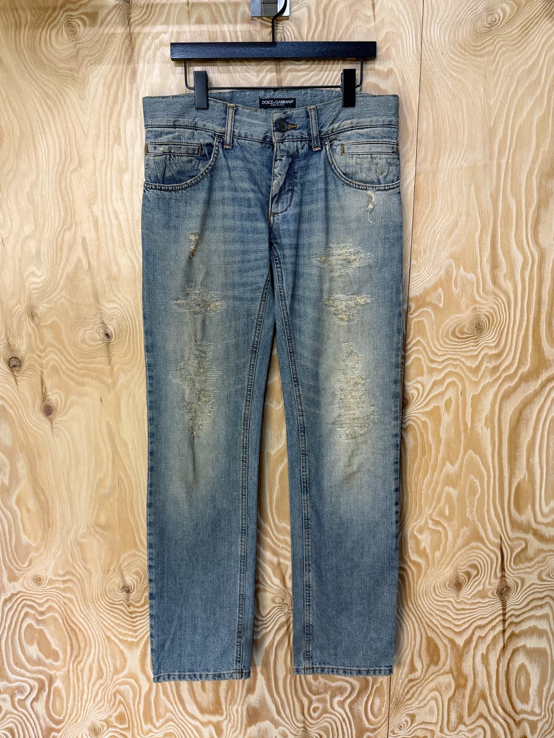 돌체앤가바나 데미지드 데님 팬츠 상품이미지3