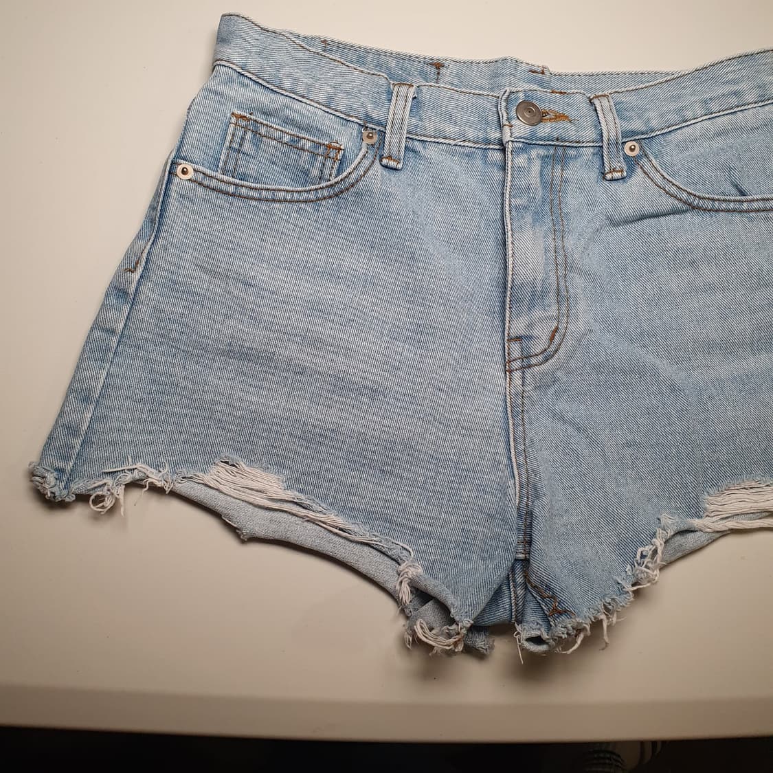 TTOPP DENIM 연청 핫팬츠 L[26]사이즈 2508626 상품이미지2