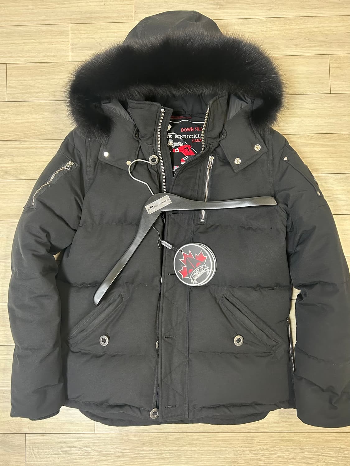 무스너클 쓰리쿼터 블랙퍼 M 상품이미지1