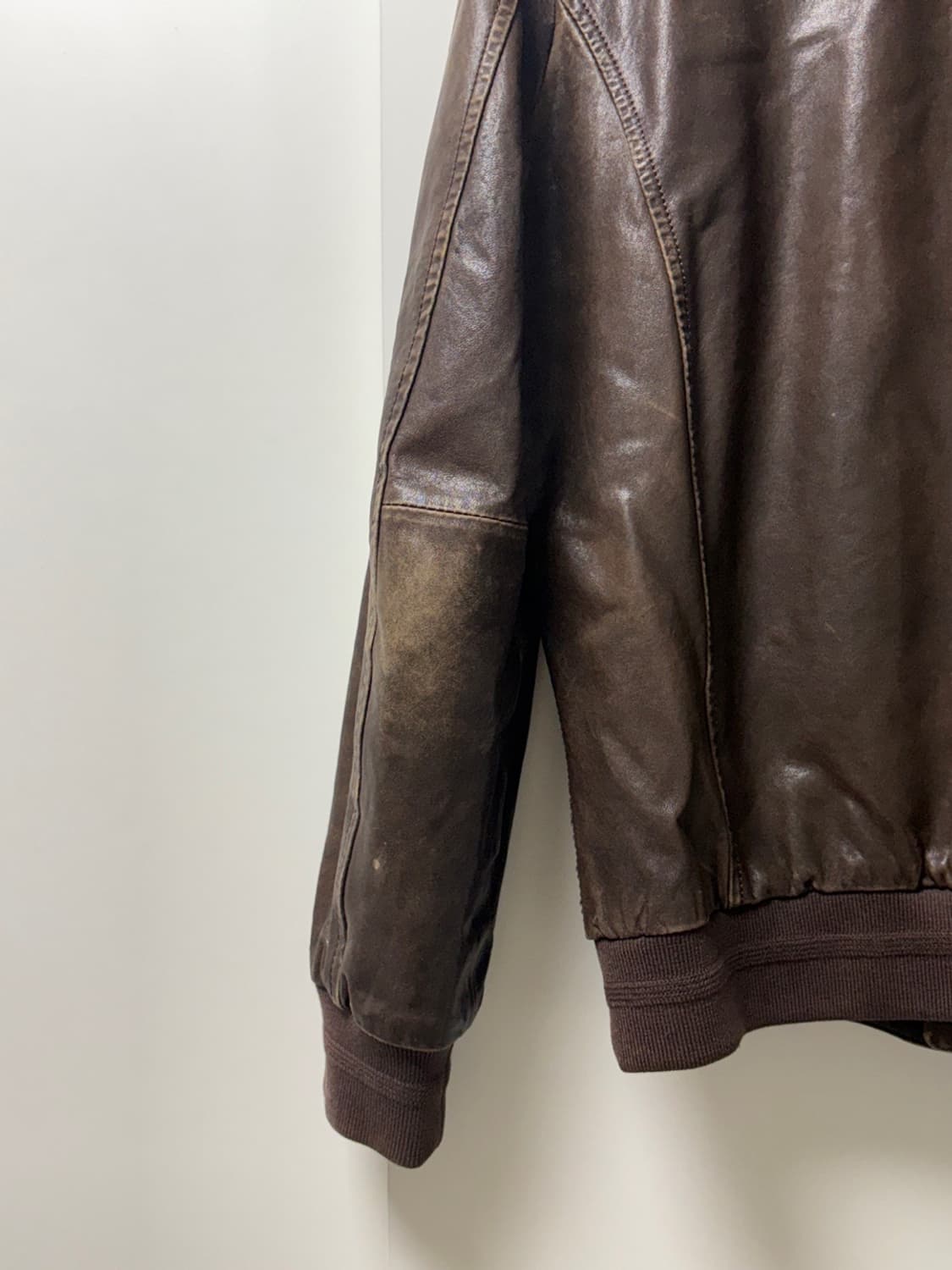 헨리코튼 가죽 자켓 상품이미지8