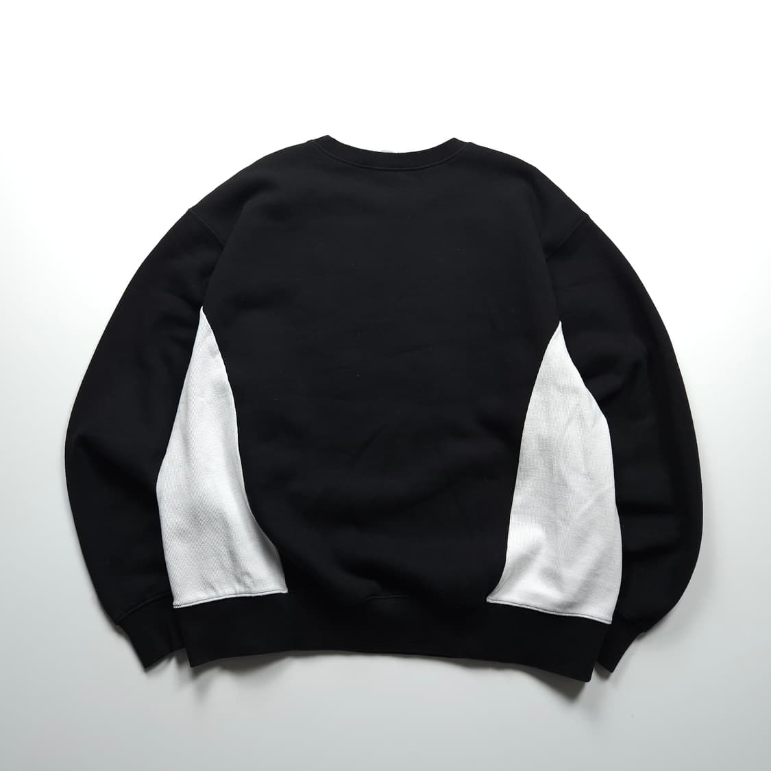 스컬프터 빅로고 배색 크루넥 스웻 셔츠 (L) 상품이미지2