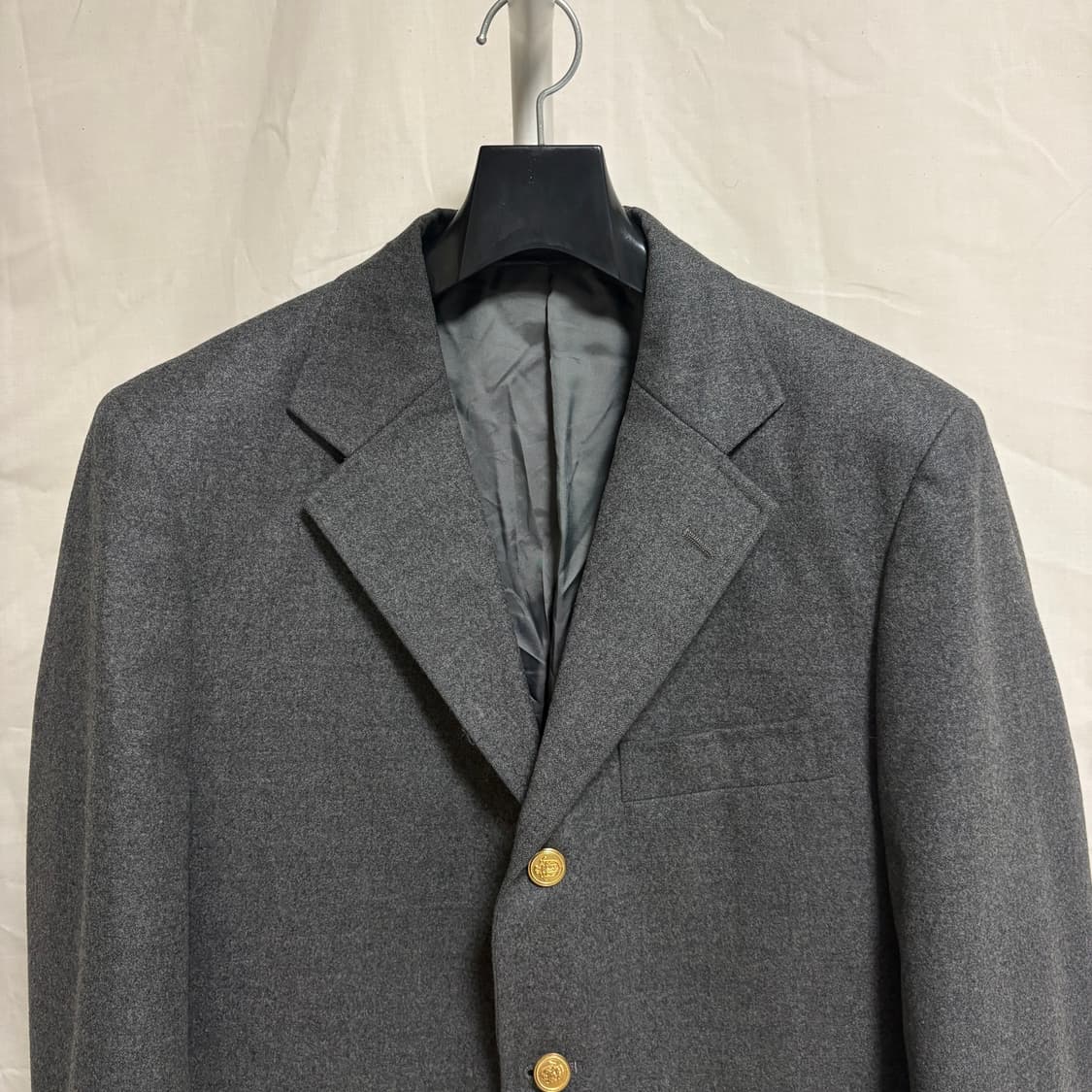 제이프레스 3 roll 2 울 금장 블레이저 / 그레이, L 상품이미지2