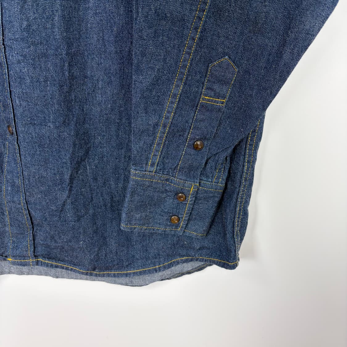 90s 리바이스 lvc 데님 웨스턴 셔츠 상품이미지6
