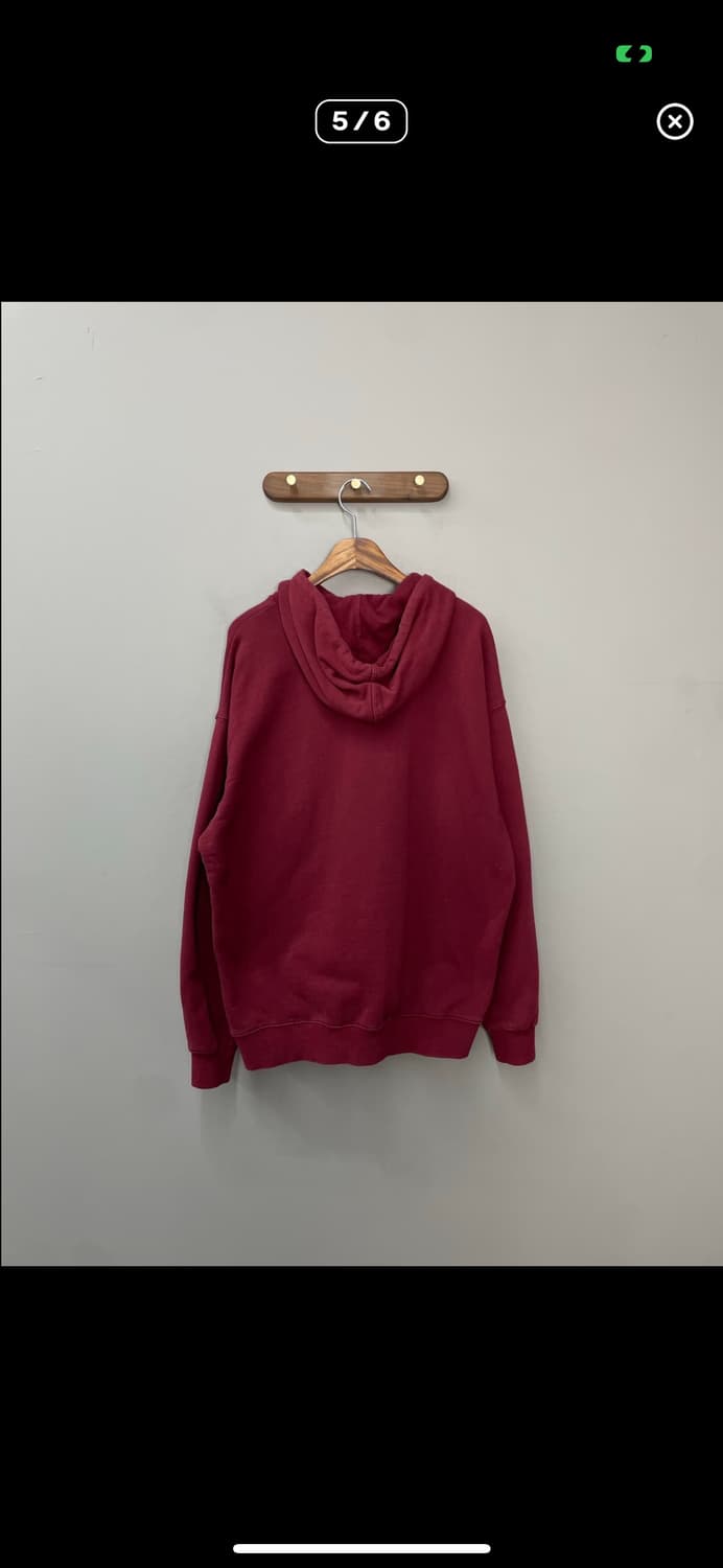 디스이즈네버댓 버건디 후드티 A3424 상품이미지5