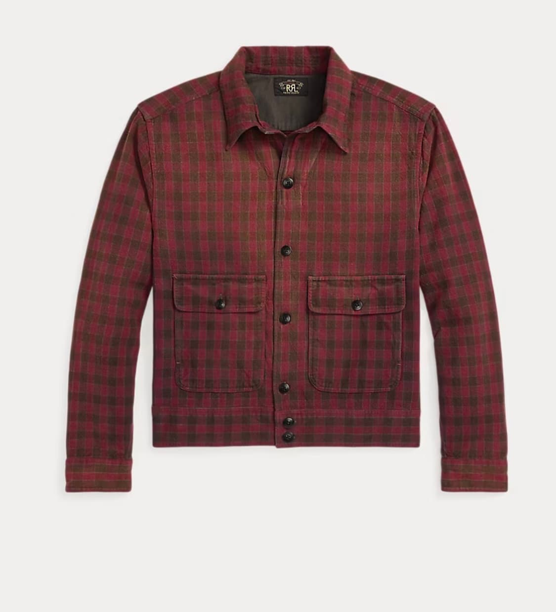 RRL 체크 우븐 셔츠 자켓 L 삽니다. 상품이미지1