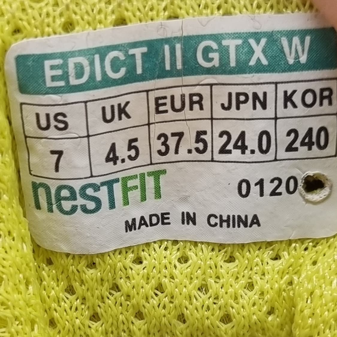 트렉스타 고어텍스 블노 트레킹화240 상품이미지6