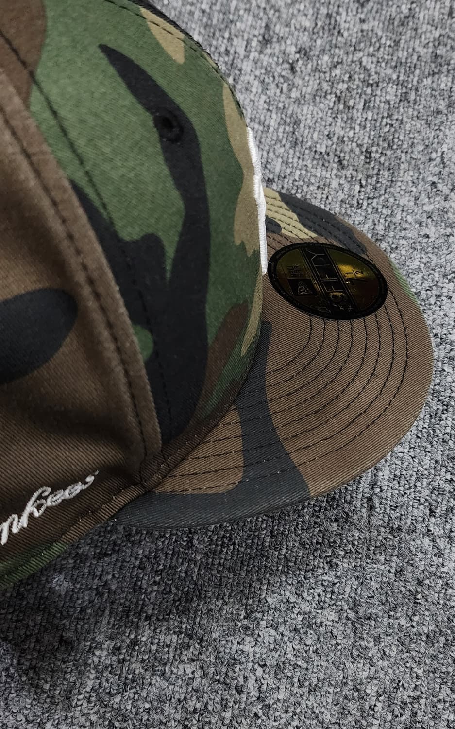 뉴에라 뉴욕 양키즈 우드랜드 카모 59FIFTY 7 1/2 스냅백 모자 상품이미지7