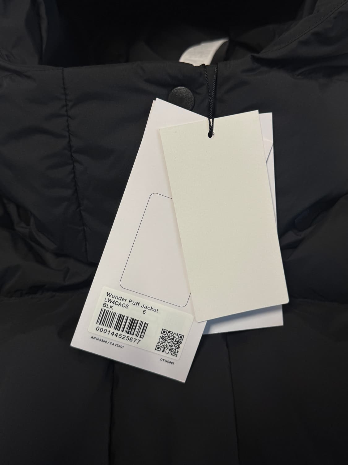 룰루레몬 원더 퍼프 600 다운 필 자켓 패딩 6사이즈 상품이미지3