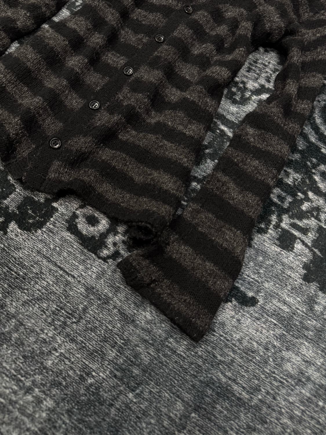 Shellac shadow stripe cardigan 상품이미지5