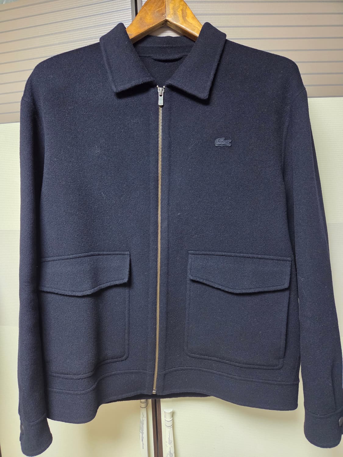 라코스테 핸드메이드 울 트러커 자켓 52사이즈 상품이미지1