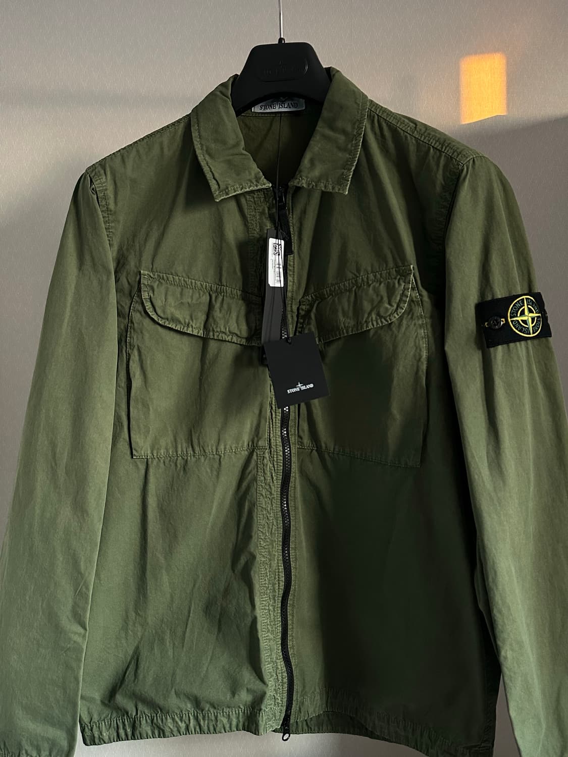 스톤아일랜드 브러쉬드 올드이펙트 자켓 L(105) 새상품 상품이미지1
