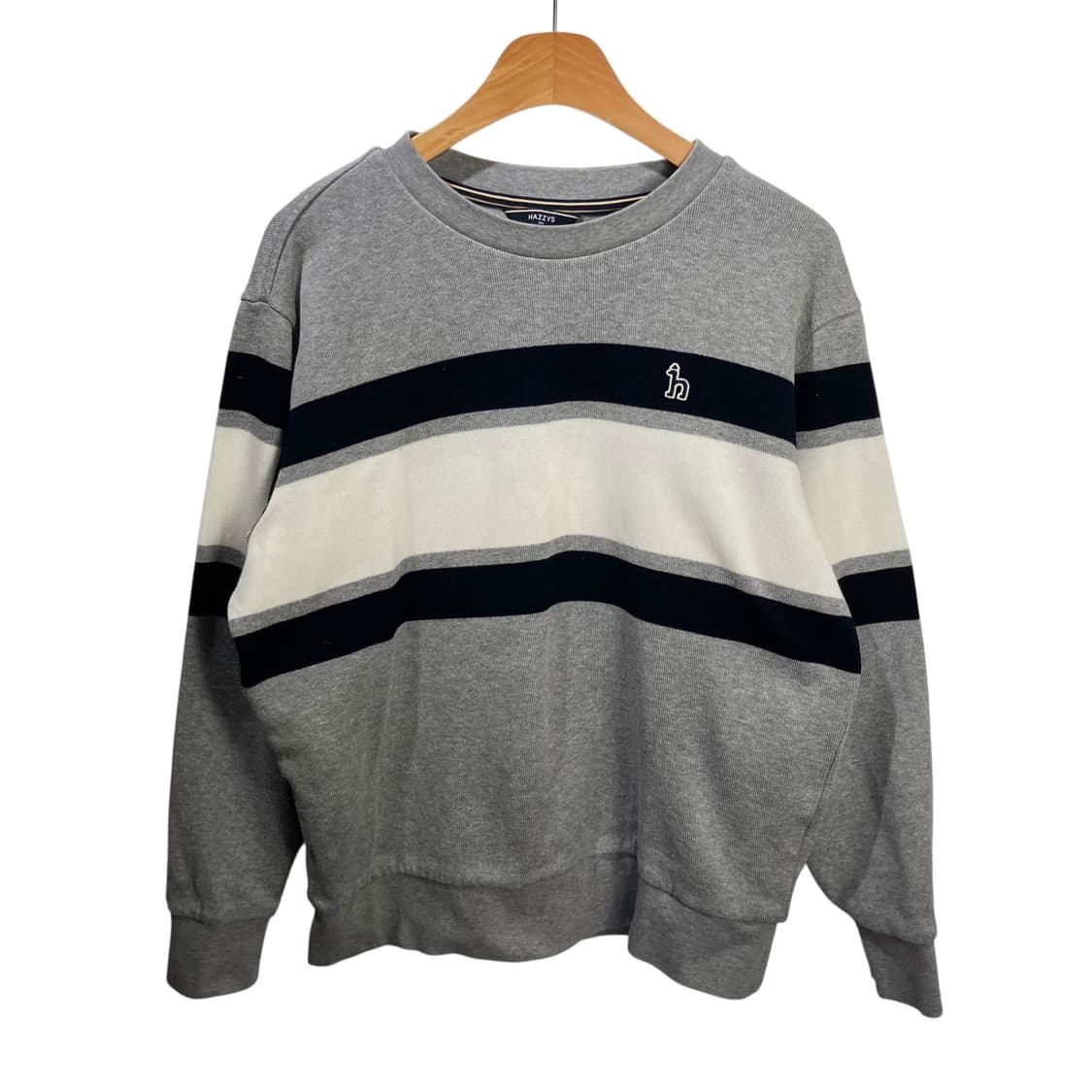 헤지스 배색 니트 상품이미지2