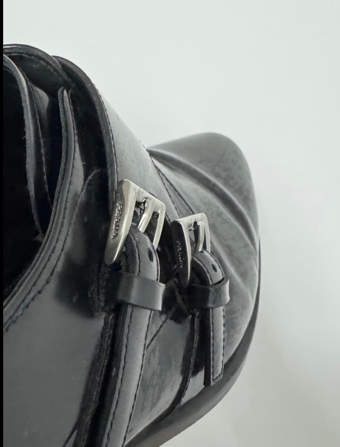 프라다 아카이브 몽크 스트랩 로퍼 상품이미지8