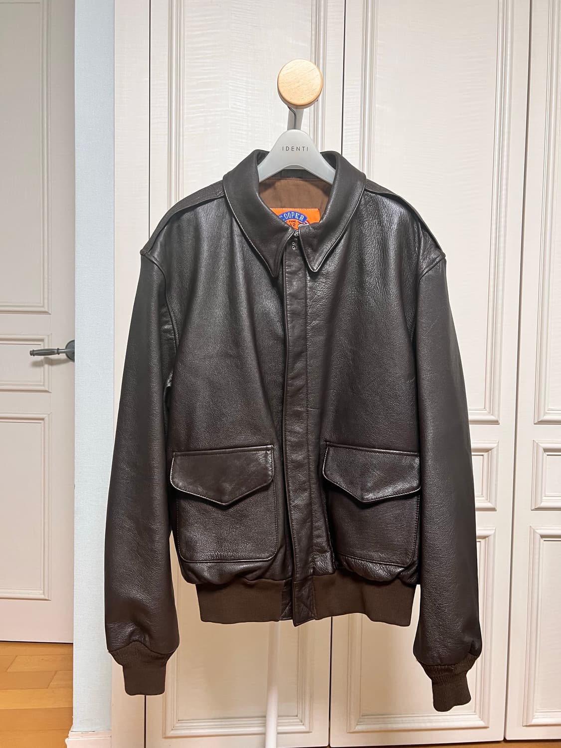 Cooper A-2 Goat leather jacket 44L 상품이미지1