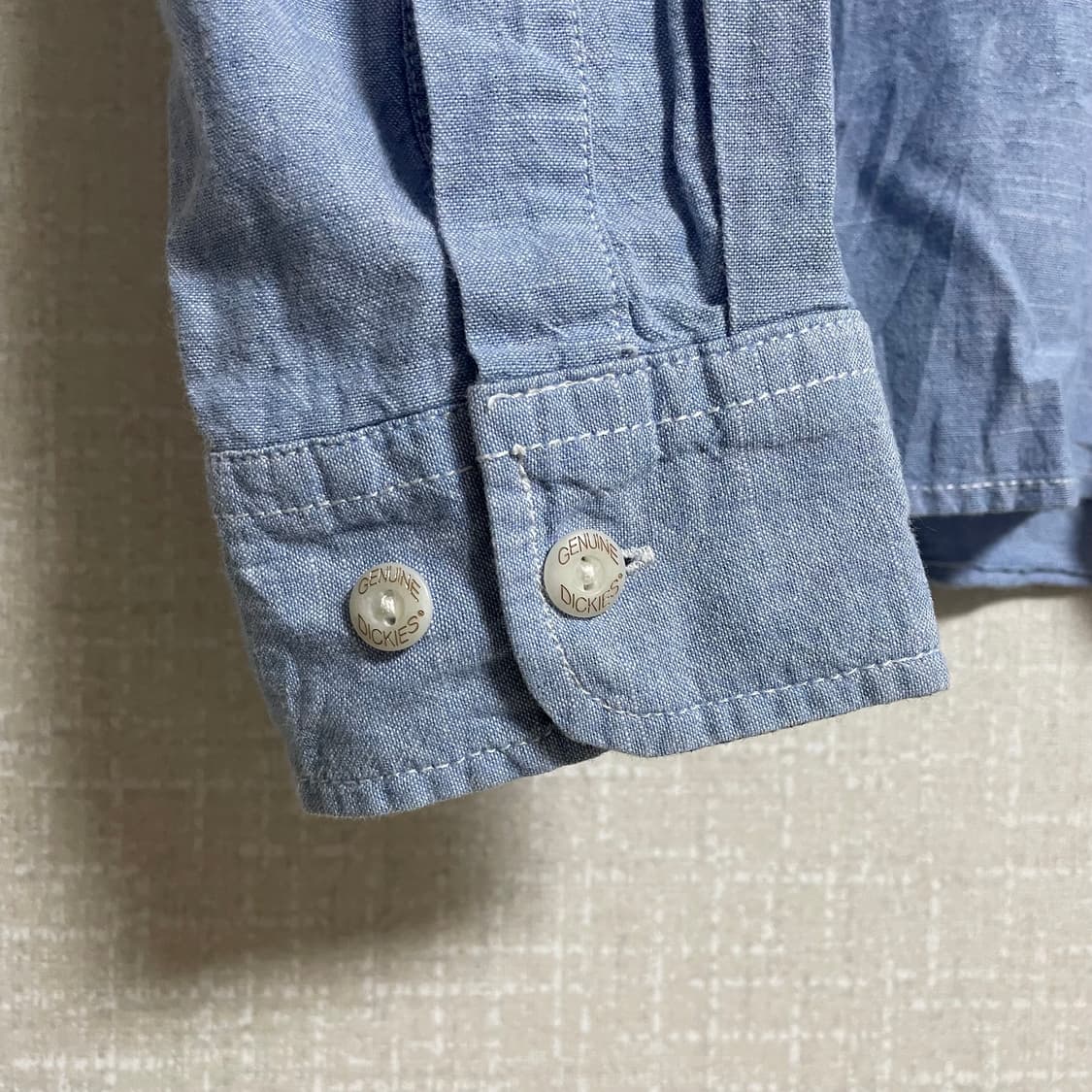 디키즈 샴브레이 워크 셔츠 / 라이트블루, XL 상품이미지5