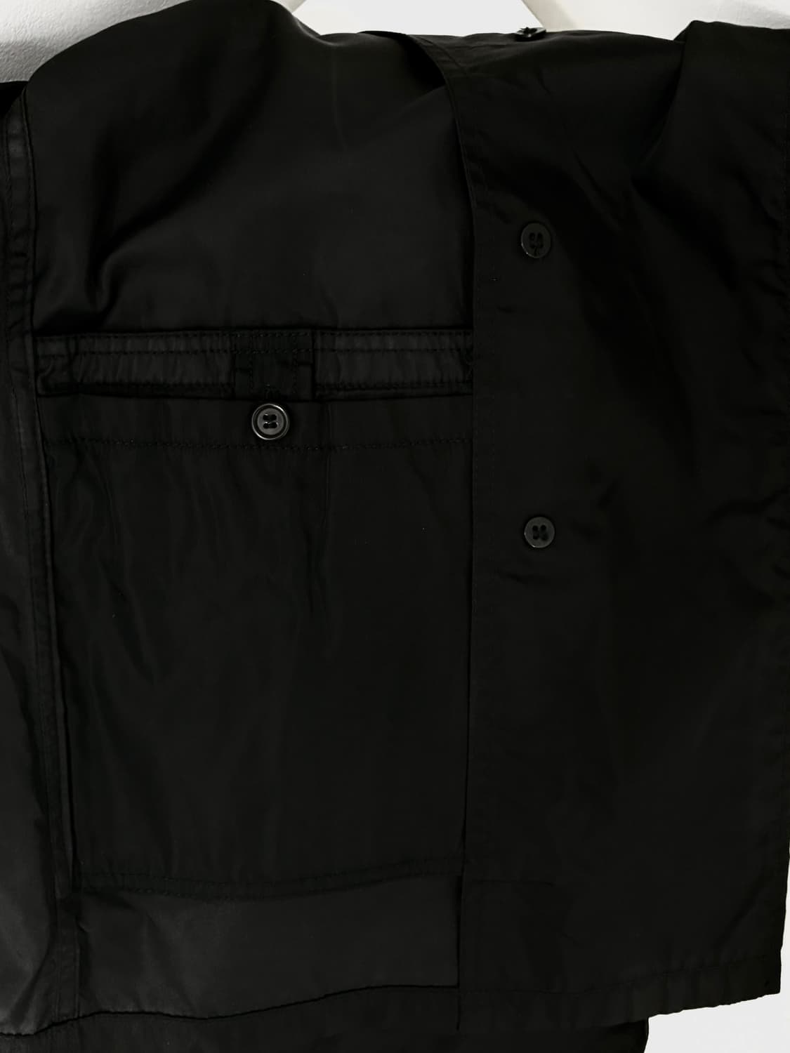 prada black half trenchcoat 상품이미지6