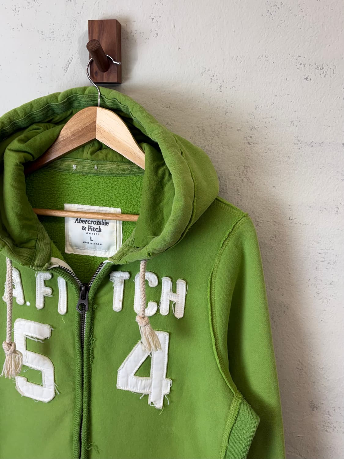 아베크롬비 빈티지 그런지 후드집업 상품이미지4