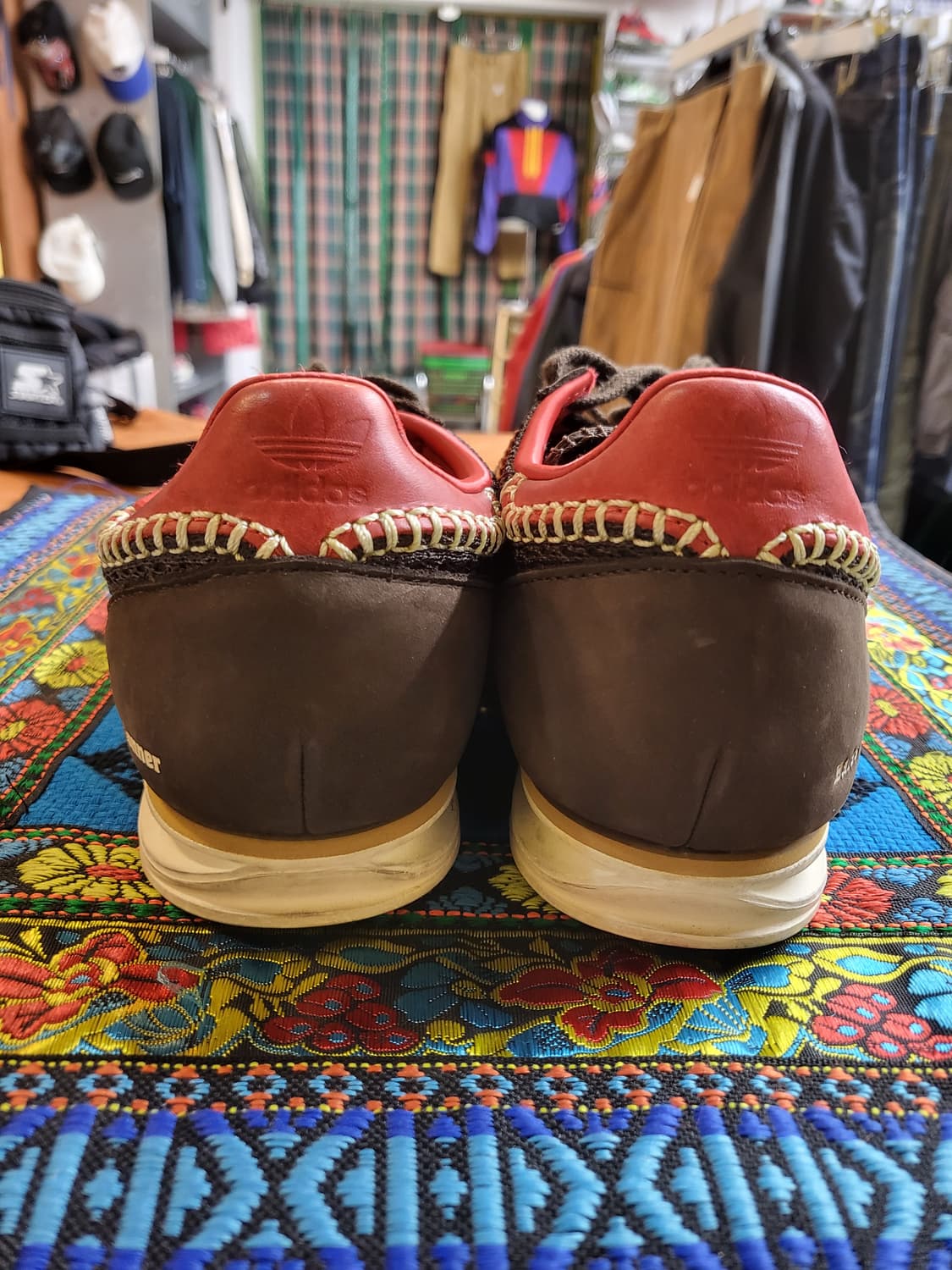 아디다스 × 웨일즈보너 SL72 니트브라운 상품이미지5