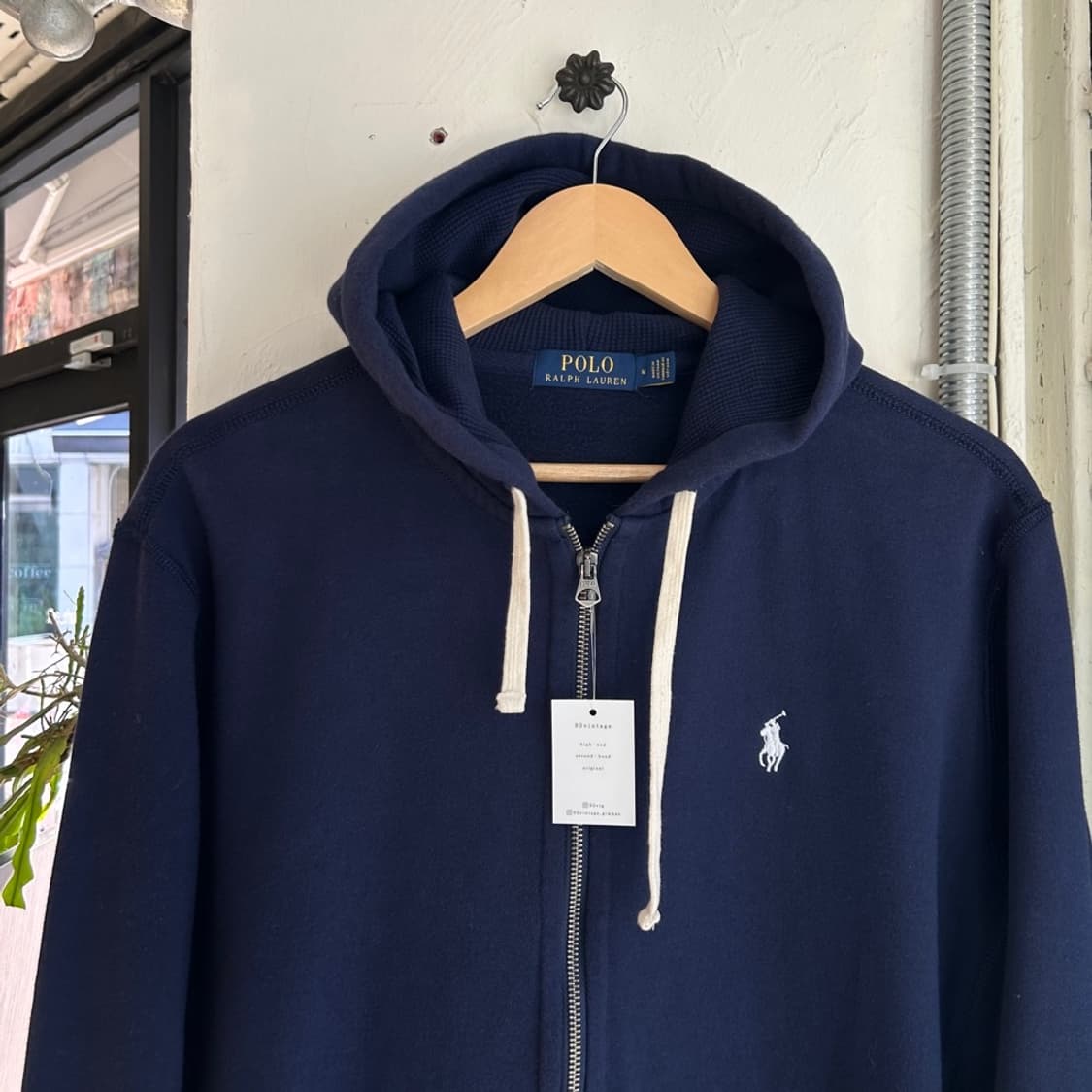15469 - 폴로 랄프로렌 네이비 후드 집업 상품이미지1