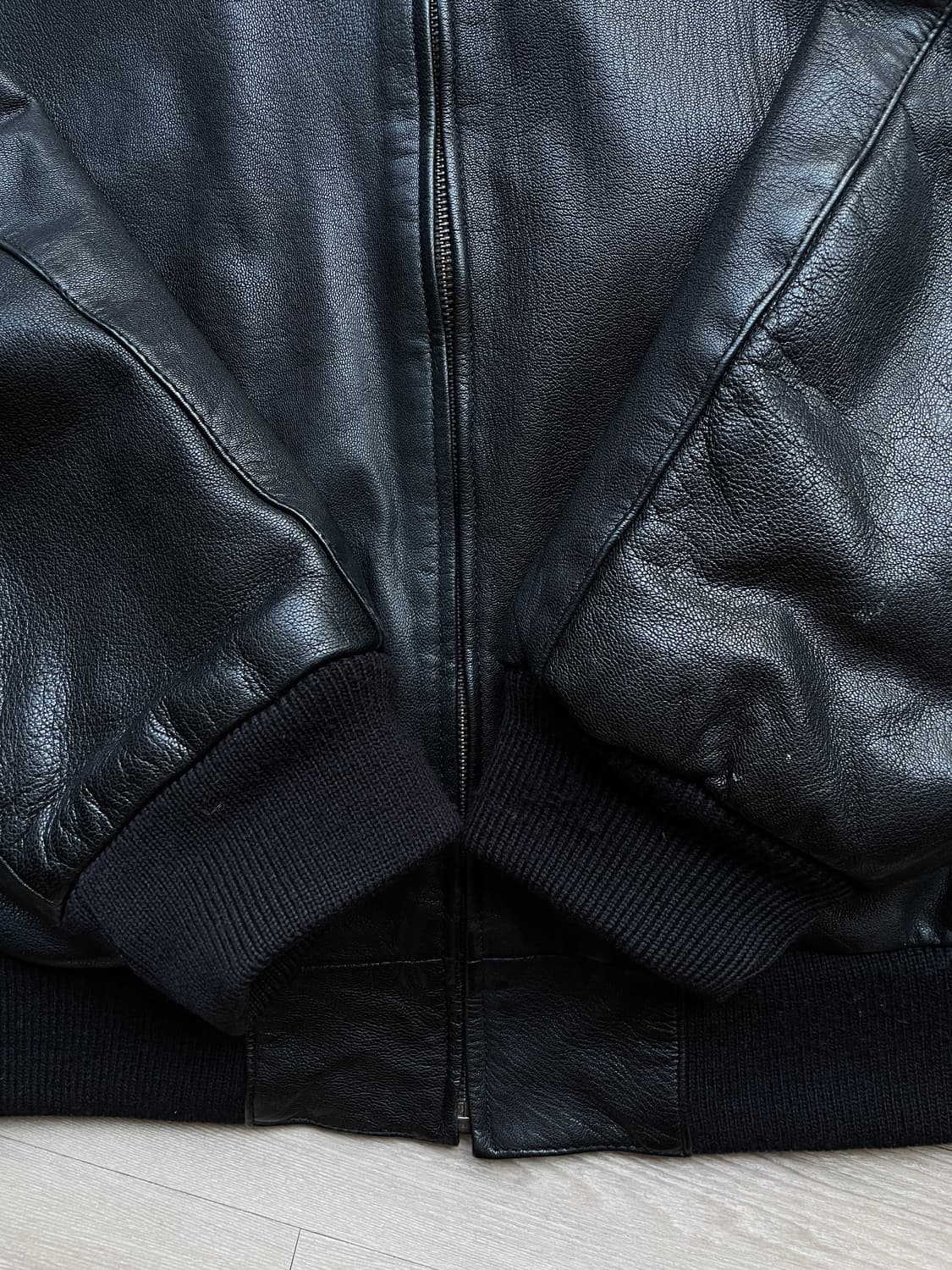 80s 바나나 리퍼블릭 레더 봄버 자켓 vuja de 상품이미지6