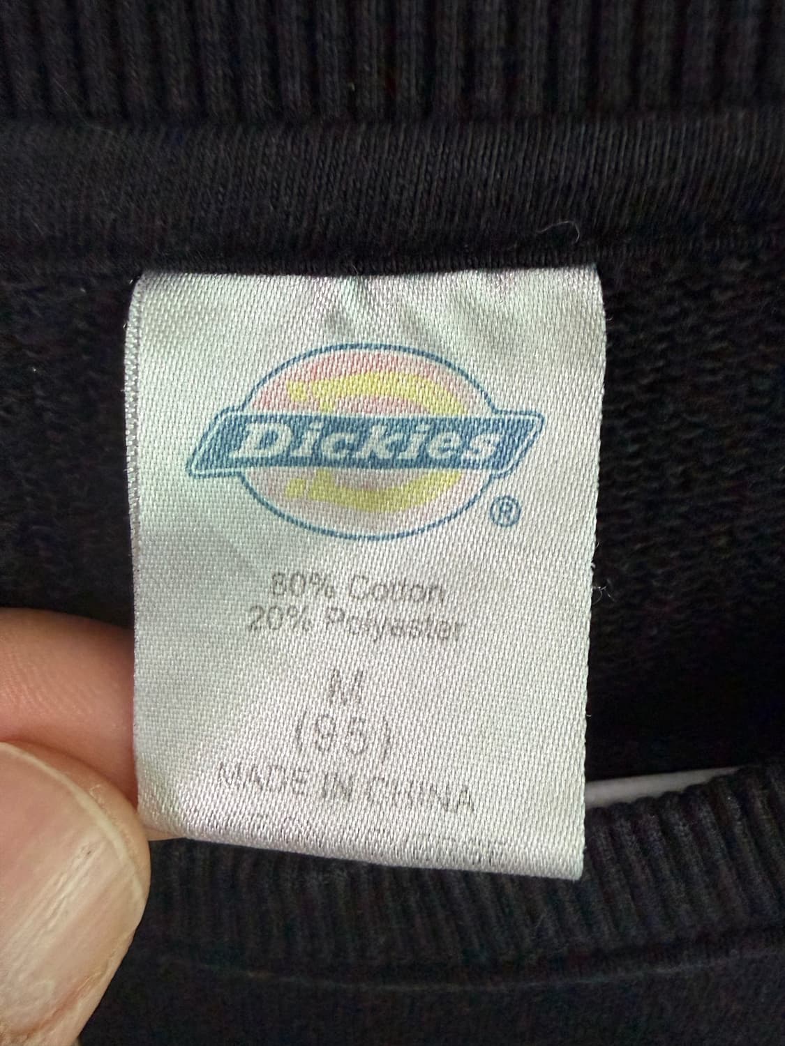 디키즈 빈티지 블랙 맨투맨 상품이미지3