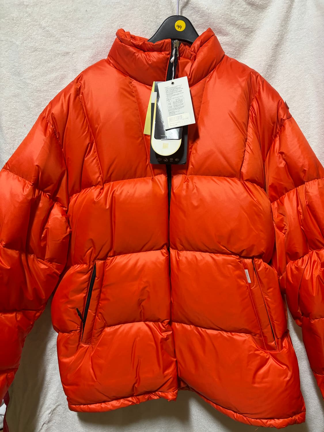 페치 폴리쉬 구스 챌린저 패딩 자켓 오렌지 상품이미지1