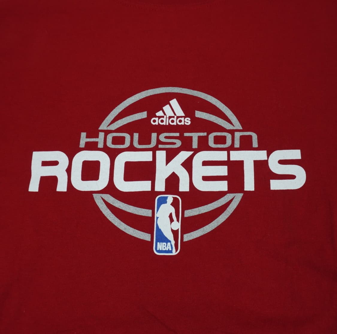Adidas x NBA 휴스턴 로케츠 오피셜 빅로고 블록코어 티셔츠⁠ 상품이미지2