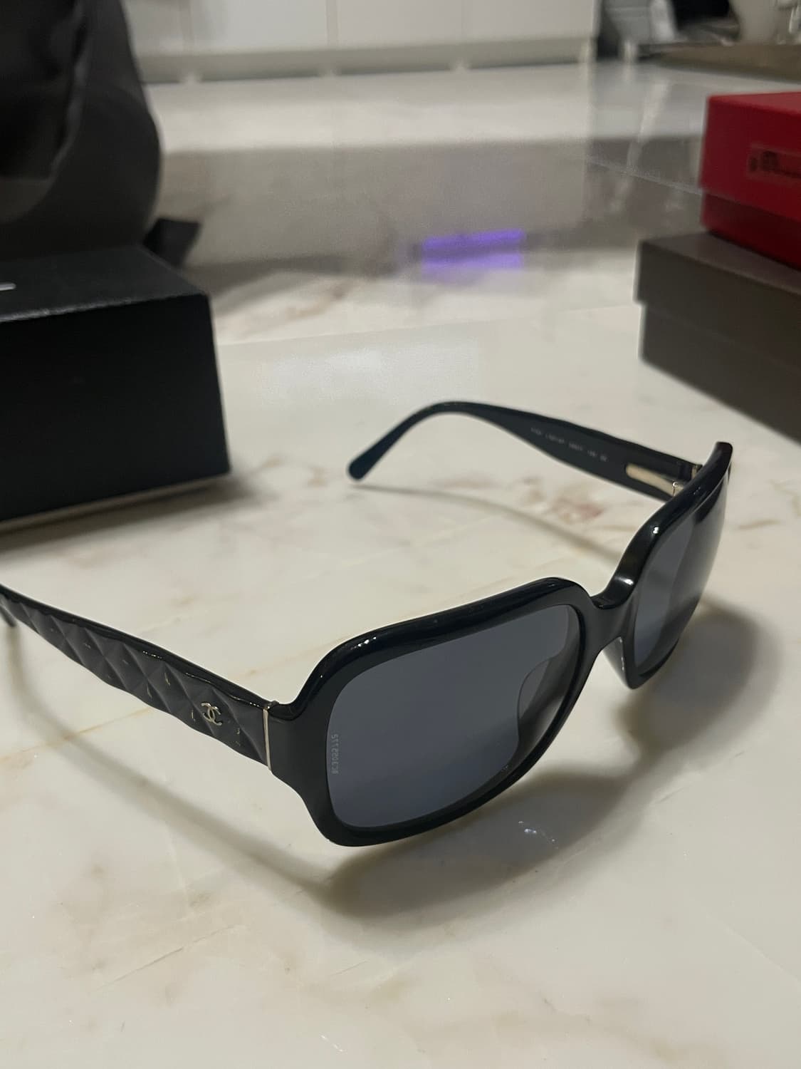 샤넬 블랙 선글라스 상품이미지3