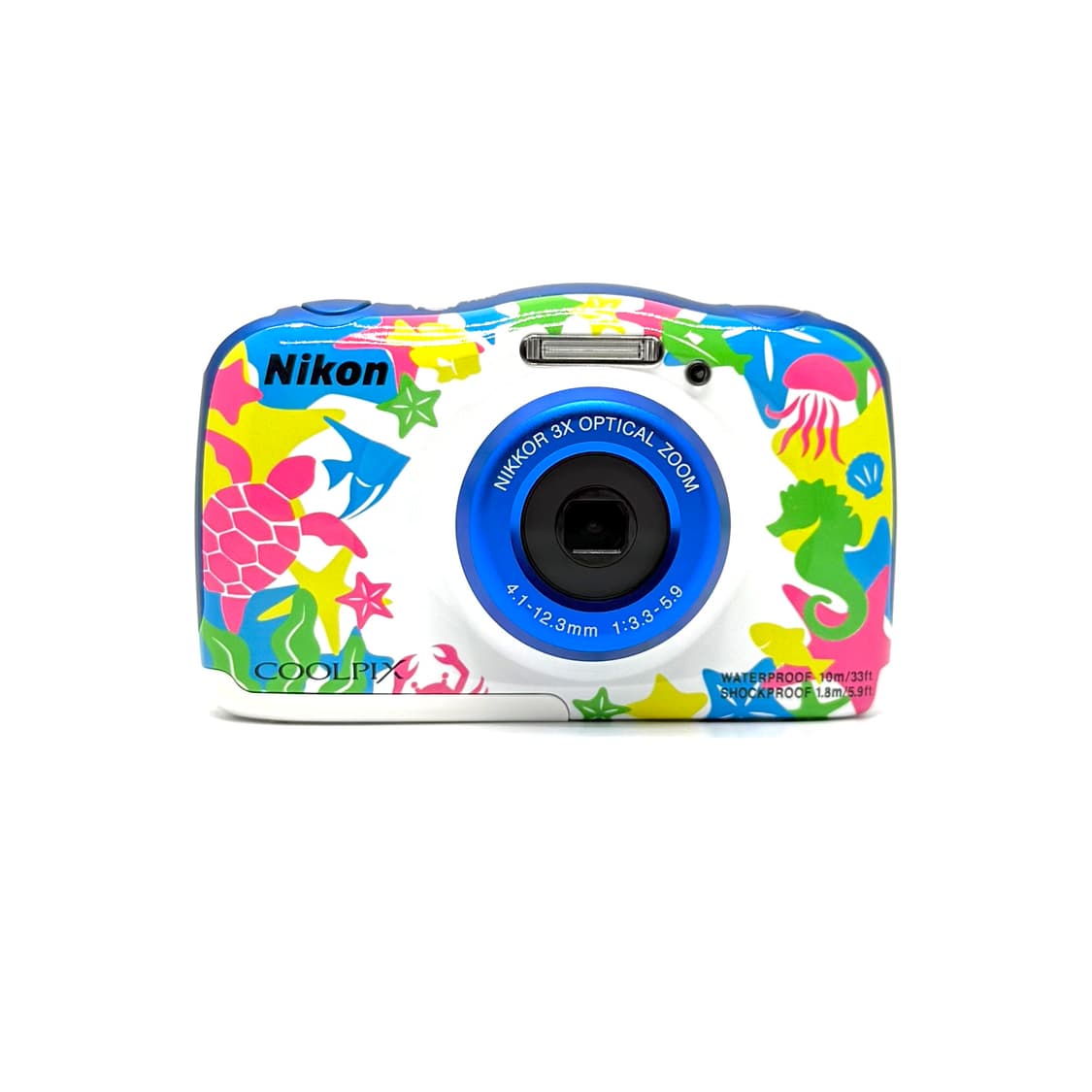 [찰스엔터픽!] 니콘 Coolpix W100 화이트마린 디지털카메라 상품이미지3