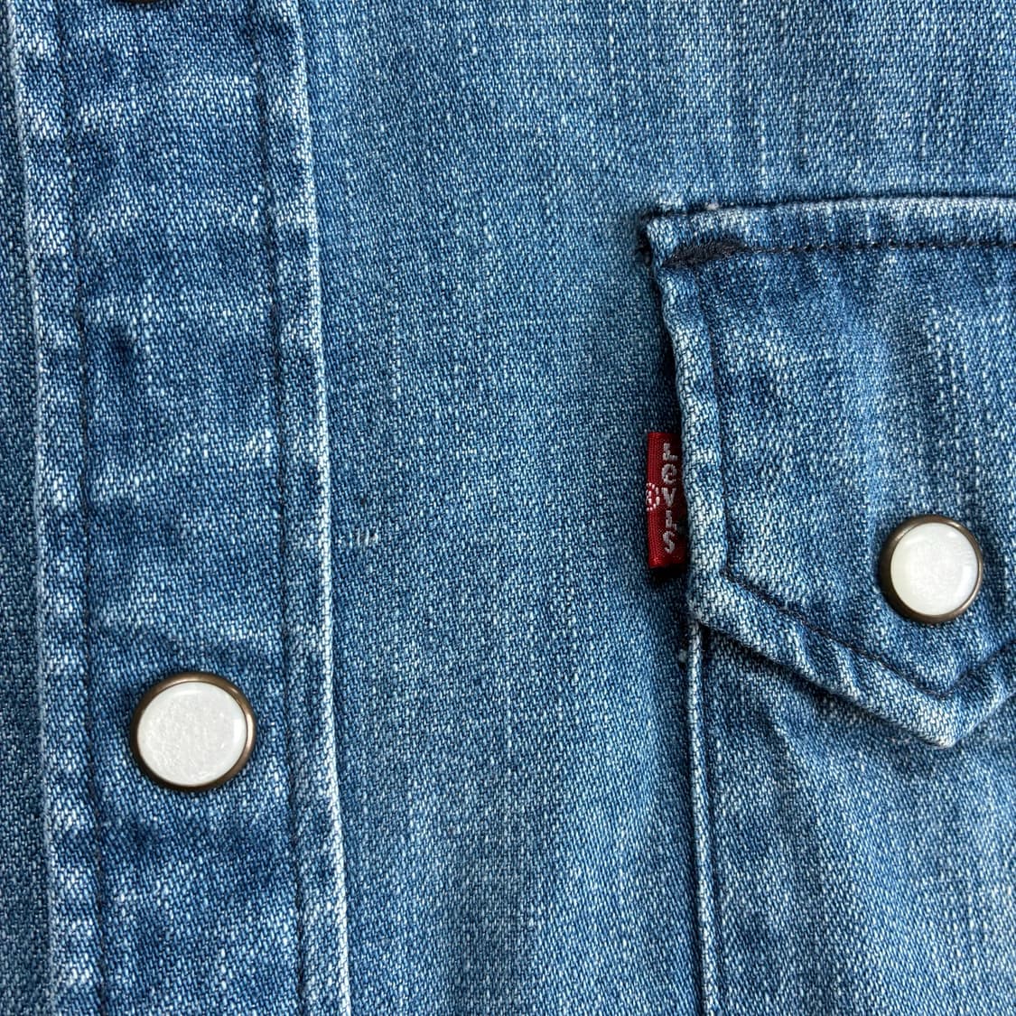 Levi's  리바이스 데님 웨스턴 셔츠  상품이미지4