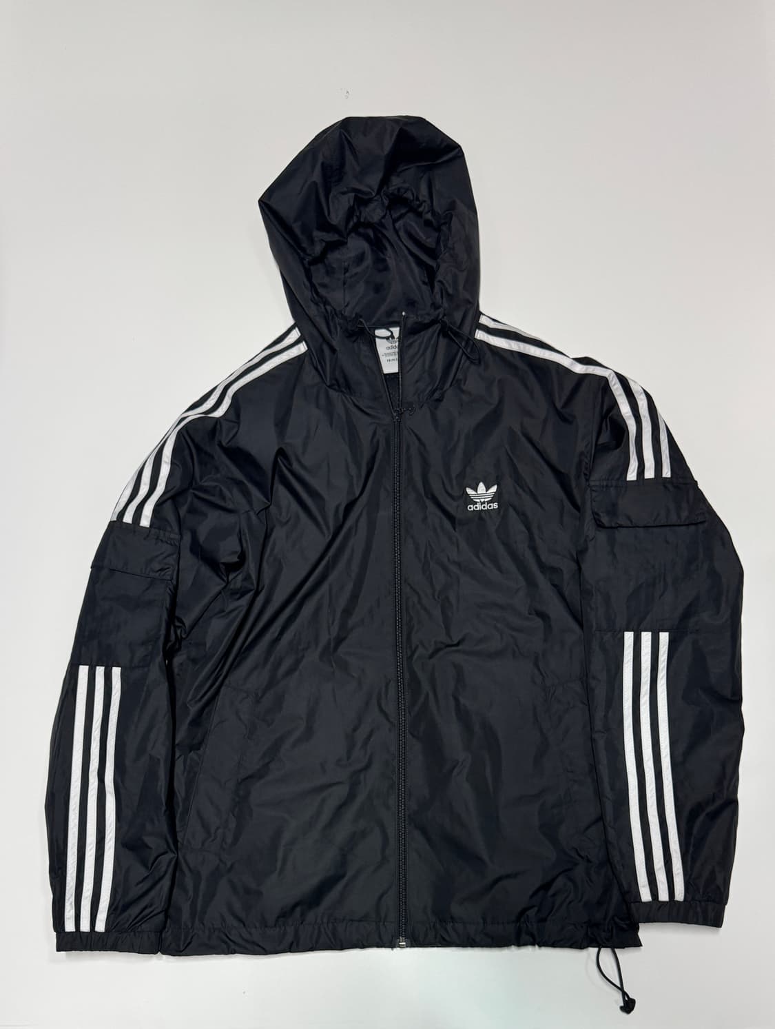 아디다스 3ST 삼선 트랙 후드 윈드브레이커 바람막이 상품이미지1