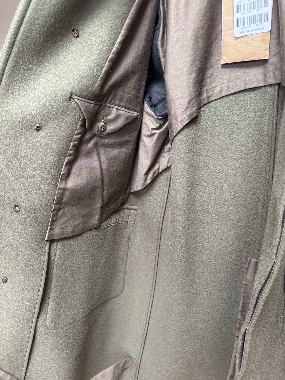 캡틴선샤인 트레블러 코트 스모키그린 40 상품이미지9