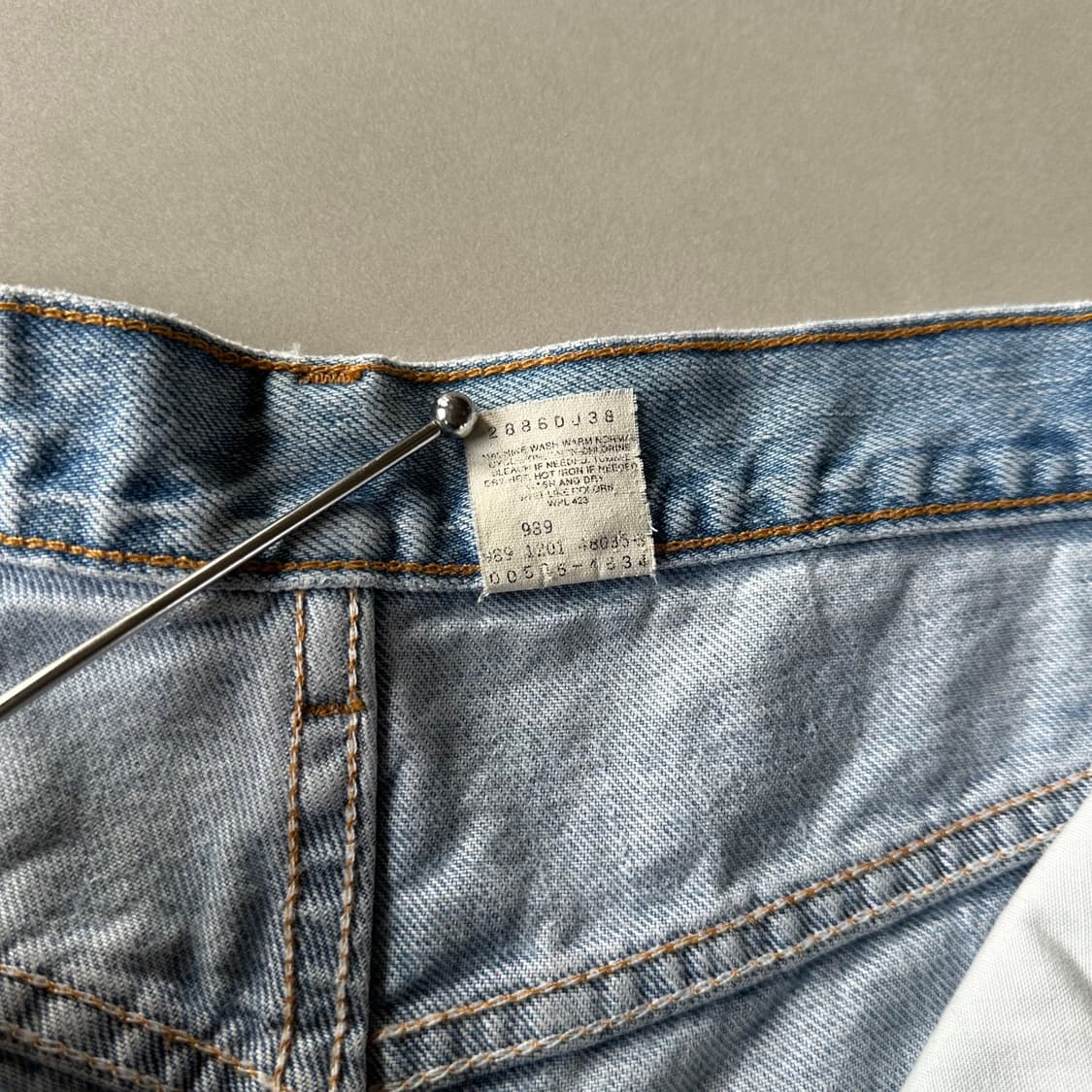 [32인치]리바이스 Levi's 505 레귤러 스트레이트 데님 팬츠 상품이미지9