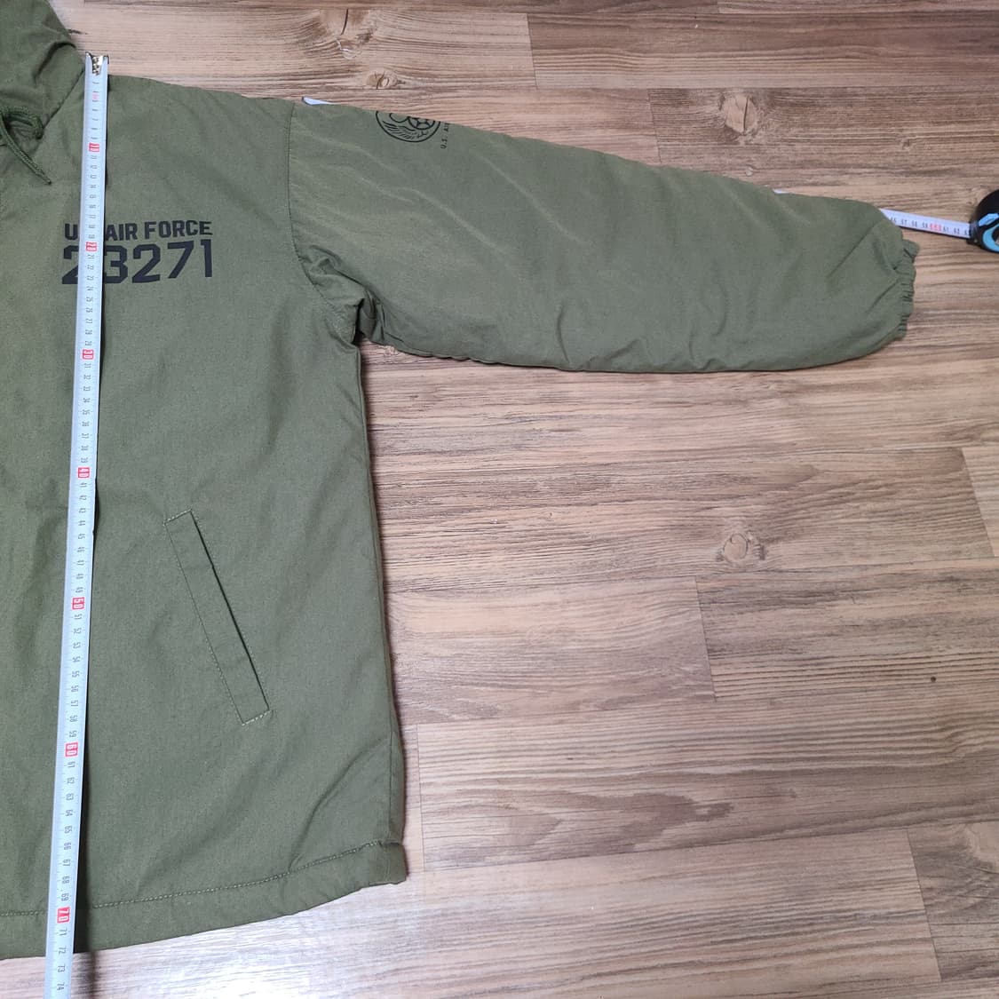 [M95] USA 프로퍼 에어포스 미공군 밀리터리 후드 자켓 점퍼 상품이미지9