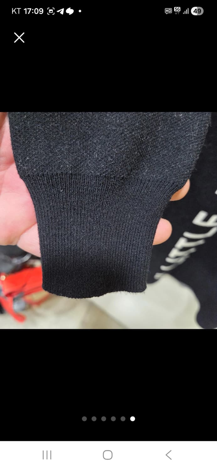 오프화이트 니트 드레스 상품이미지6