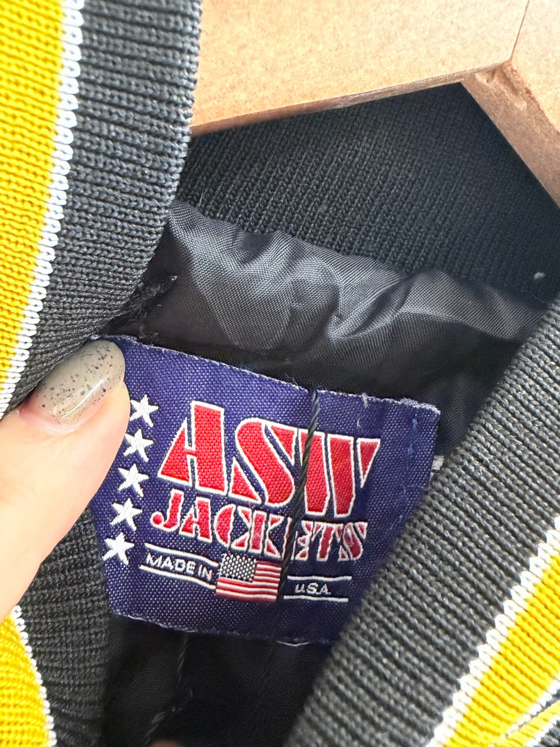 N213. Made in usa 빈티지 바시티자켓 상품이미지3