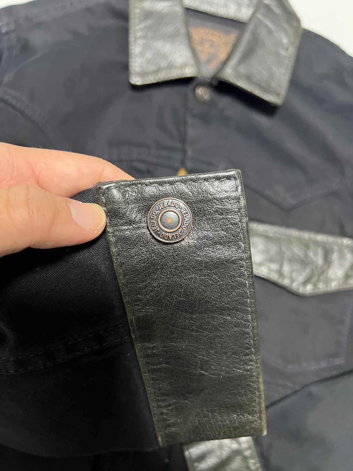 택포20) 제라도 말가죽 포인트 웨스턴 자켓 JELADO 랭글러mjz 상품이미지7