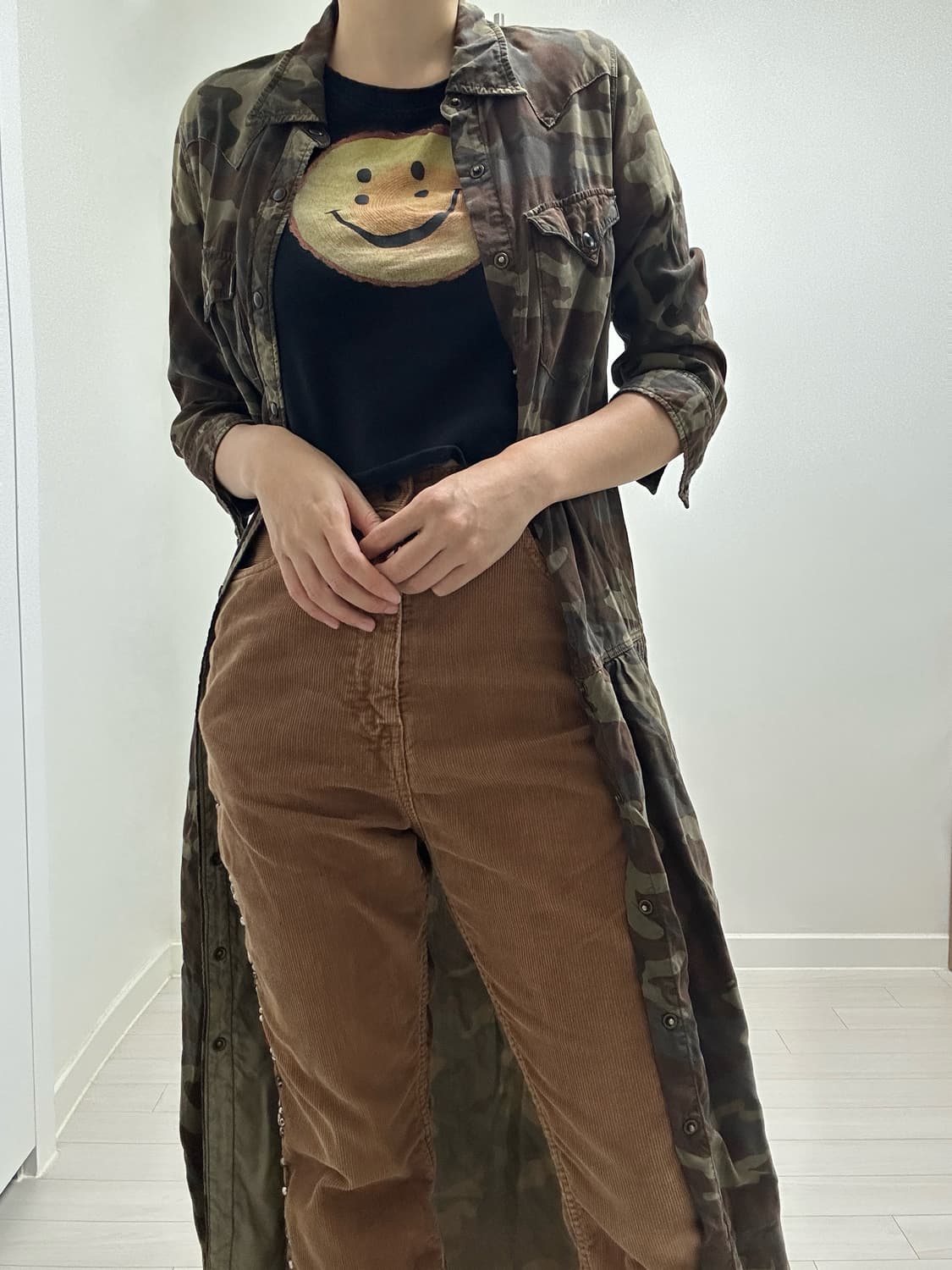 [캐피탈] kapital camo shirt dress 상품이미지3