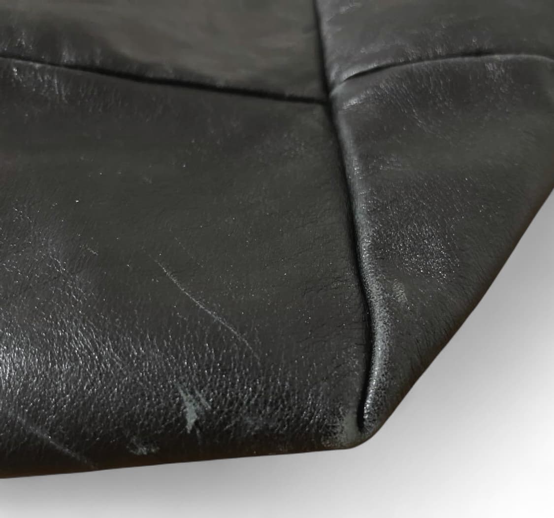 요지 야마모토 느와르 레더 토트백 상품이미지8